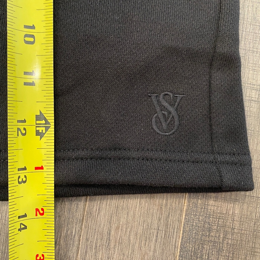 NWT Victoria's Secret Cotton High-Rise Fleece Shorts - Picture 7 of 8